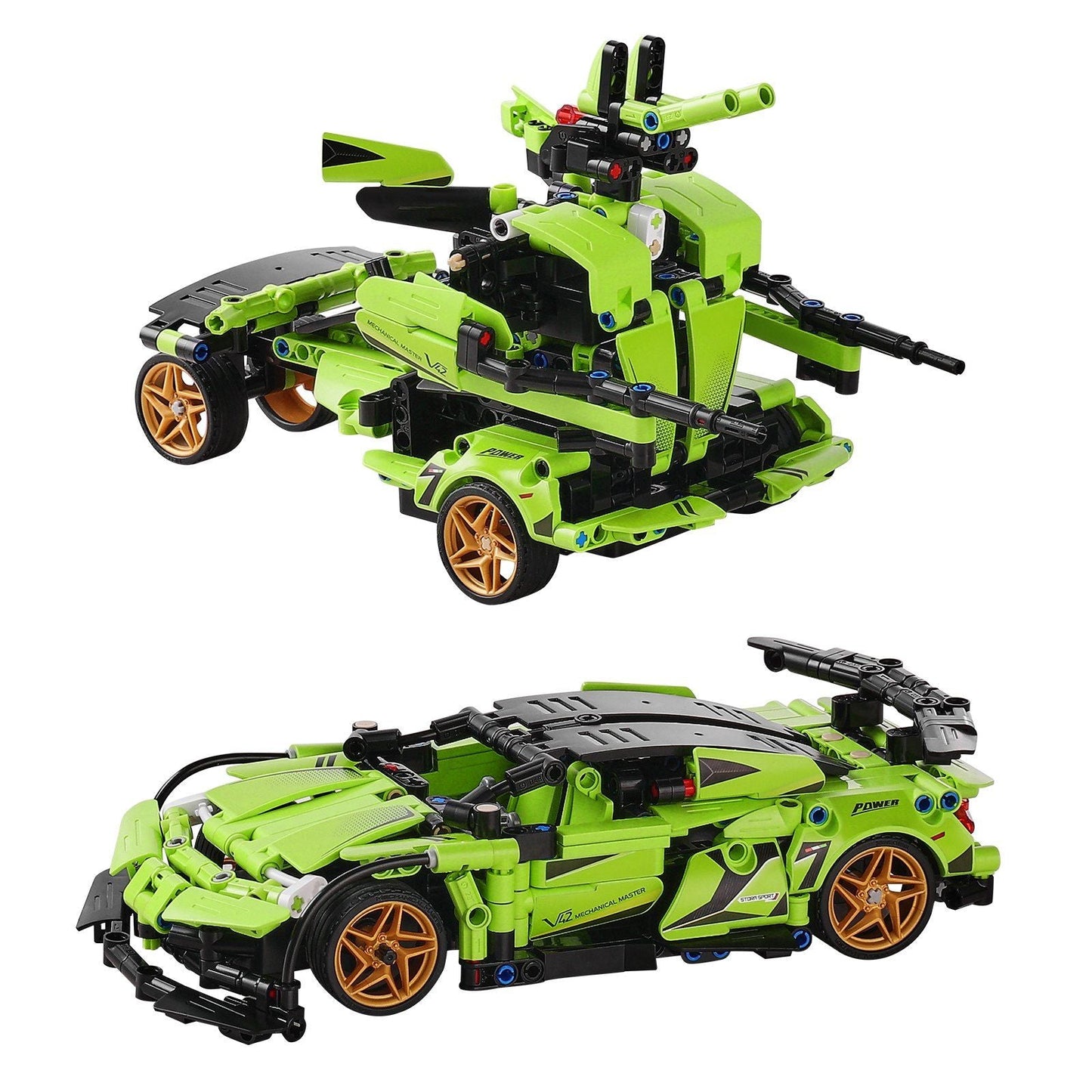VEVOR STEM Building Toys for Kids 2 in 1 App & Remote Control