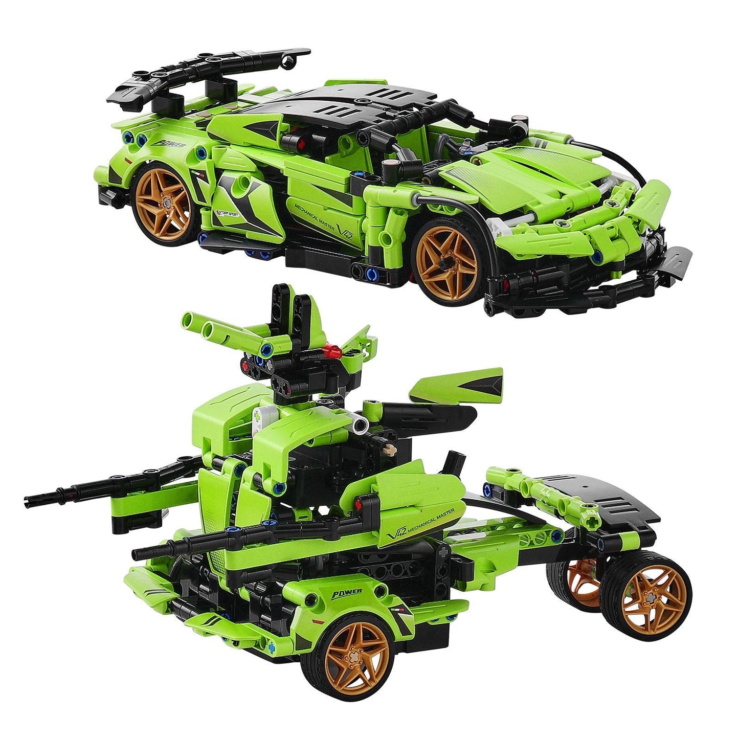 VEVOR STEM Building Toys for Kids 2 in 1 App & Remote Control